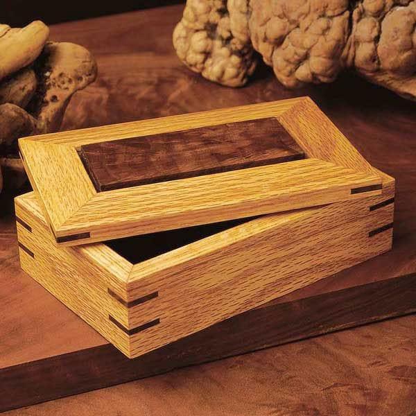 Woodworking Project Paper Plan to Build Splined Ornamental Box